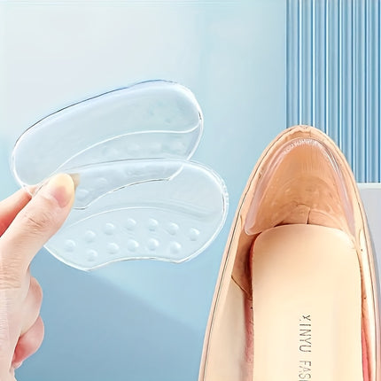 6 stuks ultrazachte hielbeschermers - blaar en antislip met massagepunten, maatversteller, hakjes voor hoge hakken, GEL-inlegzolen voor halve maat - XdropX