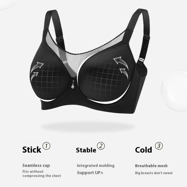 Plus Size Traceless Women's Underwear Tube Top Thin Bra - XdropX