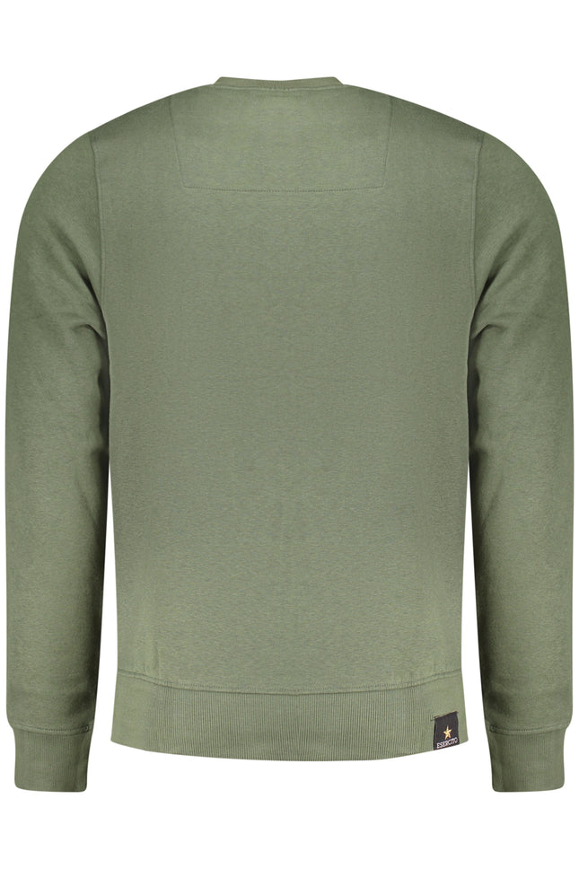 MILITARY ACADEMY MEN'S ZIP-UP SWEATSHIRT, GREEN-1