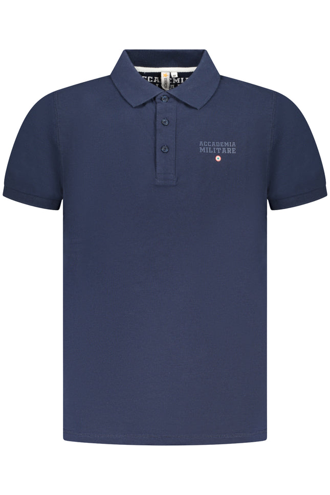 MILITARY ACADEMY MEN'S BLUE SHORT SLEEVE POLO-0