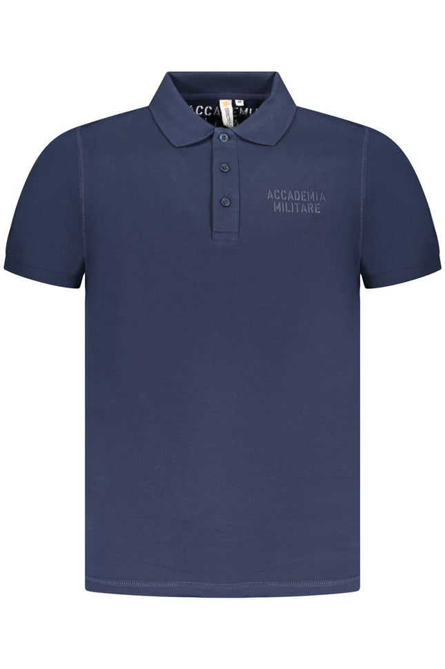 MILITARY ACADEMY MEN'S BLUE SHORT SLEEVE POLO-0