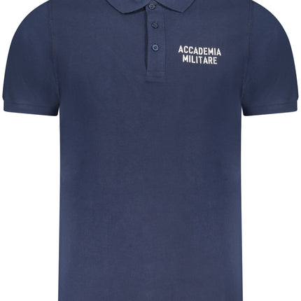 MILITARY ACADEMY MEN'S BLUE SHORT SLEEVE POLO-0
