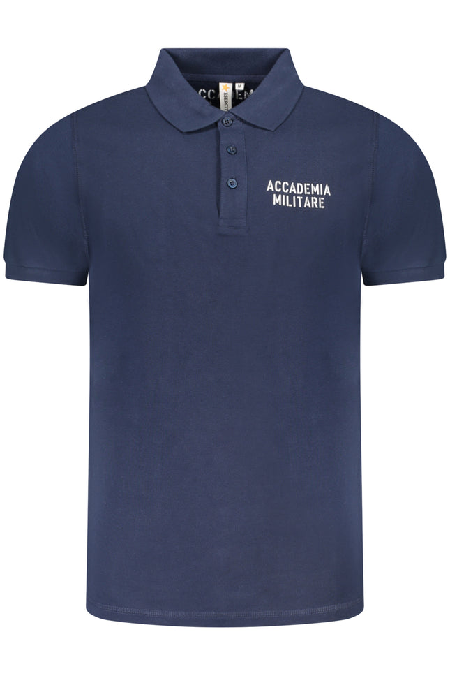 MILITARY ACADEMY MEN'S BLUE SHORT SLEEVE POLO-0