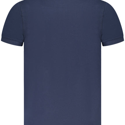 MILITARY ACADEMY MEN'S BLUE SHORT SLEEVE POLO-1