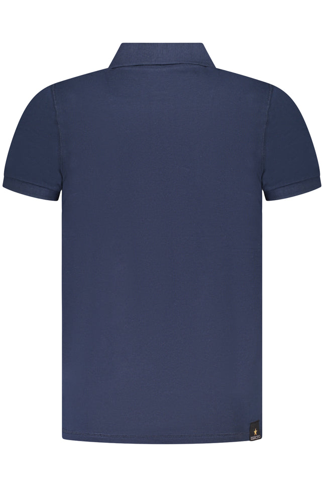 MILITARY ACADEMY MEN'S BLUE SHORT SLEEVE POLO-1