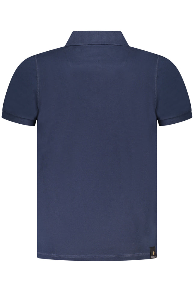 MILITARY ACADEMY MEN'S BLUE SHORT SLEEVE POLO-1