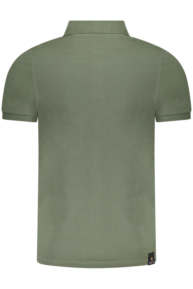 MILITARY ACADEMY MEN'S SHORT SLEEVE POLO GREEN-1