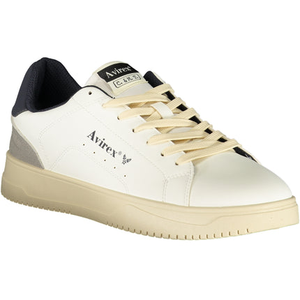 AVIREX MEN'S WHITE SPORTS FOOTWEAR