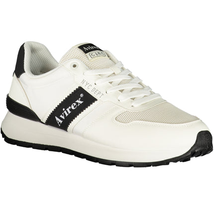 AVIREX MEN'S WHITE SPORTS FOOTWEAR