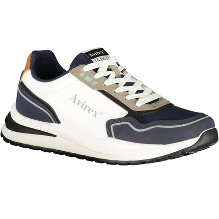 AVIREX MEN'S WHITE SPORTS FOOTWEAR