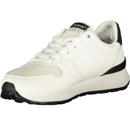 AVIREX MEN'S WHITE SPORTS FOOTWEAR