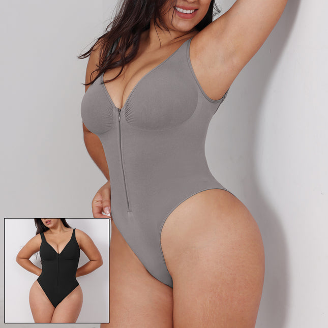 Women's Slimming Underwear Bodysuit Corset Body Shaper Waist Shaper Shapewear Woman Post-Surgical Slimming Zip Jumpsuit - XdropX