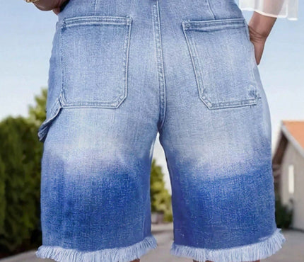 Tummy-flattening Butt-lifting Height-enhancing Washable Raw-edge Capri Pantsversatile For All Seasons