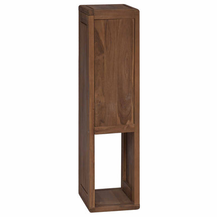 Badkamer Zijkast Naturel 25 X 25 X 100 Cm Massief Teakhout - XdropX
