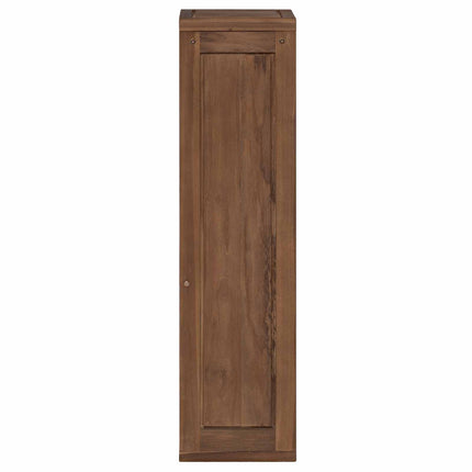Badkamer Zijkast Naturel 25 X 25 X 100 Cm Massief Teakhout - XdropX