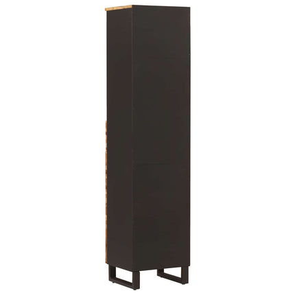 Badkamerkast Artisan Eiken 38 X 33 X 160 Cm Massief Mango Hout - XdropX