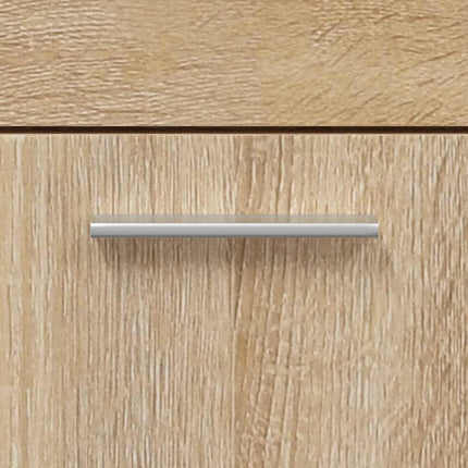 Badkamerkast Met Spiegel Bewerkt Hout Kleurig - XdropX