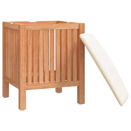 Badkamerkruk 40,5X40X52 Cm Massief Walnotenhout - XdropX