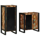 massief gerecycled hout