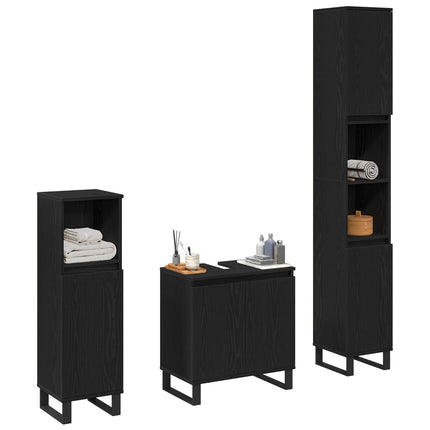 Badkamermeubel Set 3 St 30 X 30 X 190 Cm - XdropX