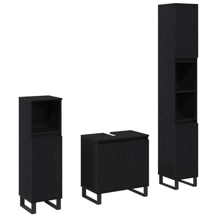 Badkamermeubel Set 3 St 30 X 30 X 190 Cm - XdropX