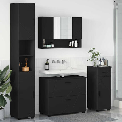 Badkamermeubel Set 4 St Artisan Eiken 35 X 30 X 192 Cm - XdropX