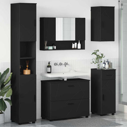 Badkamermeubel Set 5 St Artisan Eiken 35 X 30 X 192 Cm - XdropX