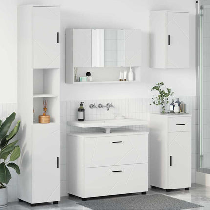 Badkamermeubel Set 5 St Artisan Eiken 35 X 30 X 192 Cm - XdropX
