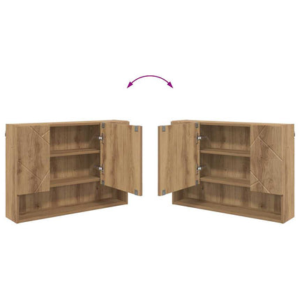 Badkamermeubel Set 5 St Artisan Eiken 35 X 30 X 192 Cm - XdropX