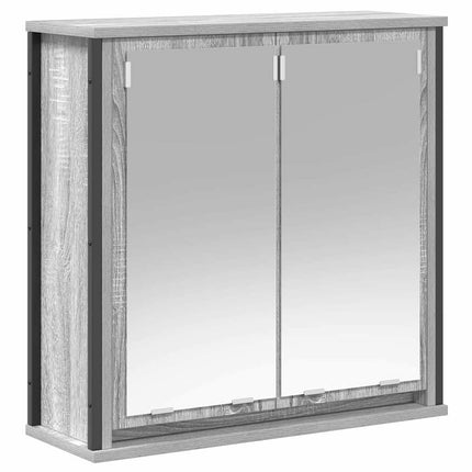 Badkamermeubel Set 5 St Grijs 36 X 35 X 165 Cm Bewerkt Hout - XdropX
