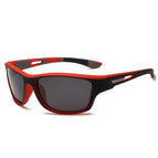 Black Red Frame Black Gray / Non polarized