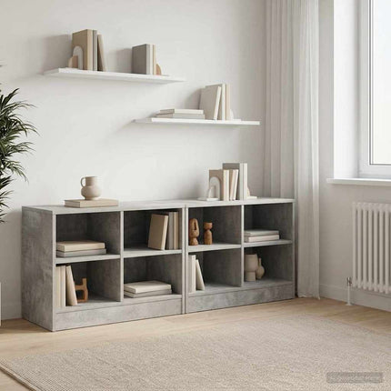 Bedkast Met Plank 2 St 66 X 33 X 48 Cm Bewerkt Hout - XdropX