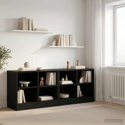 Bedkast Met Plank 2 St 66 X 33 X 48 Cm Bewerkt Hout - XdropX