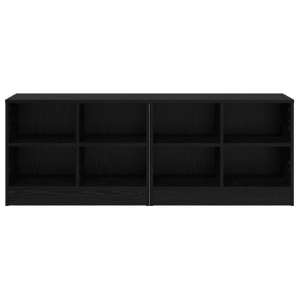 Bedkast Met Plank 2 St 66 X 33 X 48 Cm Bewerkt Hout - XdropX