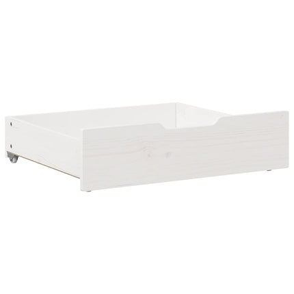 Bedlades 2 St 65X55X17 Cm Massief Grenenhout - XdropX