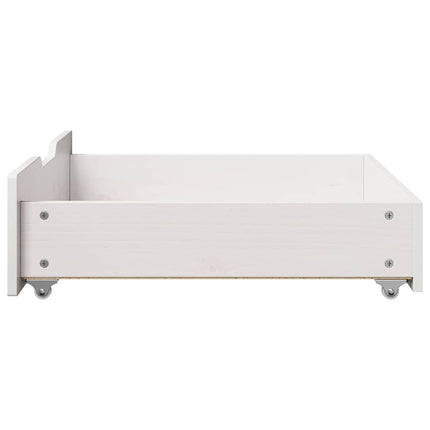 Bedlades 2 St 65X55X17 Cm Massief Grenenhout - XdropX