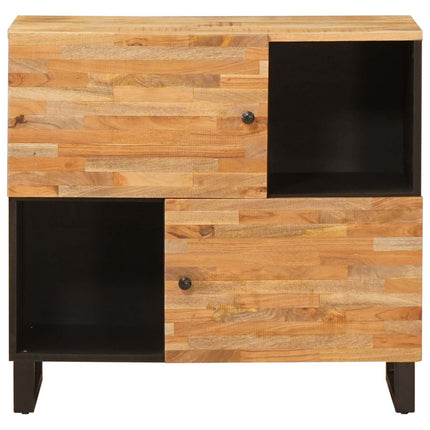 Bijzetkast Bruin 80 X 33 X 75 Cm Massief Mango Hout - XdropX