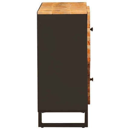 Bijzetkast Bruin 80 X 33 X 75 Cm Massief Mango Hout - XdropX