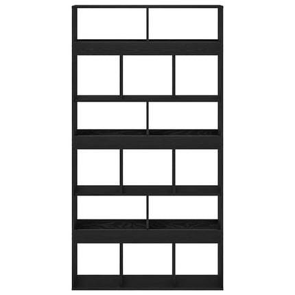 Boekenkast 15-Laags 100 X 33 X 93.75 Cm Bewerkt Hout - XdropX