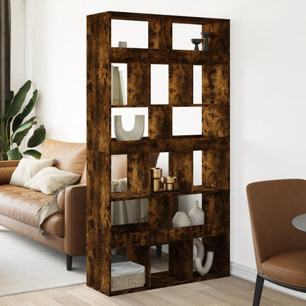 Boekenkast 15-Laags 100 X 33 X 93.75 Cm Bewerkt Hout - XdropX