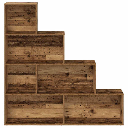 Boekenkast 157X24X160 Cm Bewerkt Hout Kleurig - XdropX