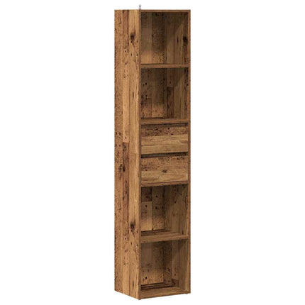 Boekenkast 36X30X171 Cm Bewerkt Hout Kleurig - XdropX