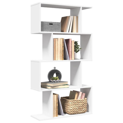 Boekenkast 6-Laags 70 X 24 X Bewerkt Hout - XdropX