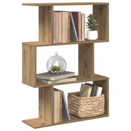 Boekenkast 6-Laags 70 X 24 X Bewerkt Hout - XdropX