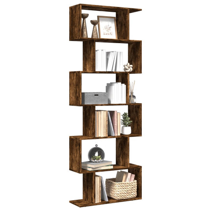 Boekenkast 6-Laags 70 X 24 X Bewerkt Hout - XdropX