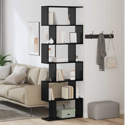 Boekenkast 6-Laags 70 X 24 X Bewerkt Hout - XdropX