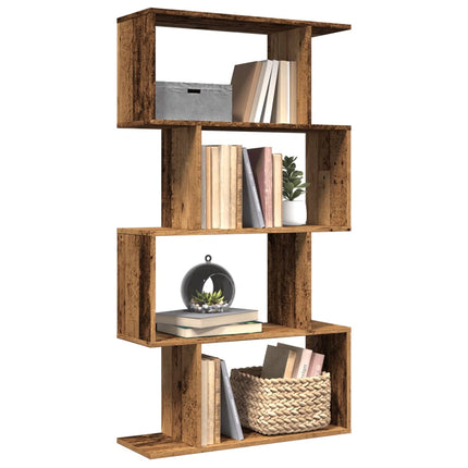 Boekenkast 6-Laags 70 X 24 X Bewerkt Hout - XdropX