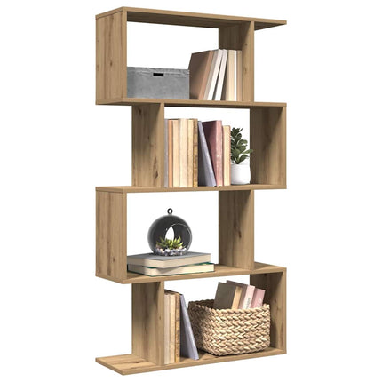 Boekenkast 6-Laags 70 X 24 X Bewerkt Hout - XdropX