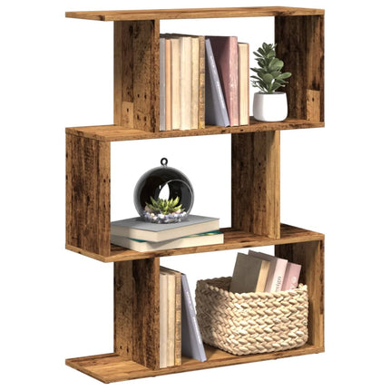 Boekenkast 6-Laags 70 X 24 X Bewerkt Hout - XdropX