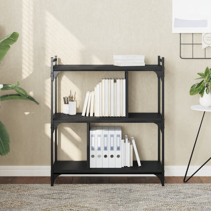 Boekenkast 6-Laags 76X32X Bewerkt Hout Kleur - XdropX